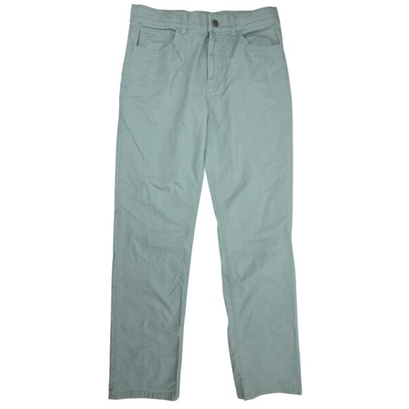 Vineyard Vines Womens Green 5-Pocket Pants Size 18 Cotton Blend - Picture 1 of 8